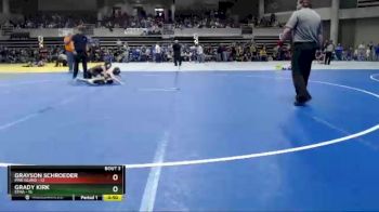 70 lbs Placement (4 Team) - Grady Kirk, STMA vs Grayson Schroeder, Pine Island