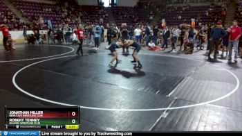 110 lbs Cons. Round 1 - Jonathan Miller, Bear Cave Wrestling Club vs Robert Tenney, Billings Wrestling Club