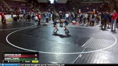 110 lbs Cons. Round 1 - Jonathan Miller, Bear Cave Wrestling Club vs Robert Tenney, Billings Wrestling Club