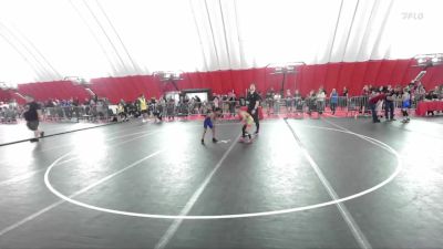 59 lbs Cons. Semi - Matteo Roberts, Team Nazar Training Center vs Kaleb Fisher, Brown Deer Jr Falcons Wrestling Club