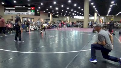 70 lbs Round 3 (6 Team) - Luke Dennis, Alabama Elite Blue vs Cody Sickle, BHWC/Florida Supreme Young Guns