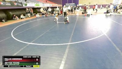 G109-116 lbs Round 1 - Pallas Andersen, Utah vs Deyton Young, Rayne Wrestling Club