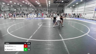 138 lbs Rr Rnd 2 - Blake McMillion, 84 Athletes Black vs Branden Rozanski, Pursuit Wrestling Academy - Black