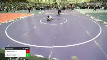 55 lbs Semifinal - Cael Marcotte, Socal Grappling Club vs Jonathan Bustamante, Elite Force Wrestling Club