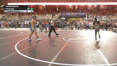 285 1A Champ. Round 1 - Galven Derilus, Lincoln Park Academy vs Tyce Cole, Jefferson Sr