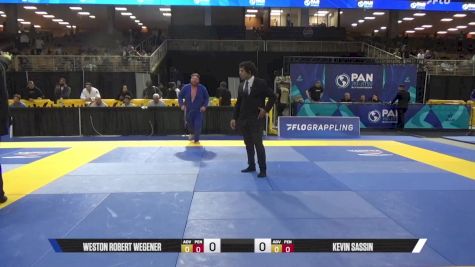 Kevin Sassin vs Weston Robert Wegener 2025 Pan Jiu Jitsu IBJJF Championship