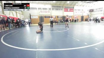 110 lbs Cons. Round 3 - Izabella Guerrero, San Ramon Valley vs Jada Lusk, Arcata