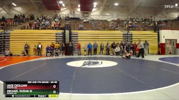 80-88 lbs Champ. Round 1 - Jace Cicillian, Hobart WC vs Michael Dudak III, Region WA