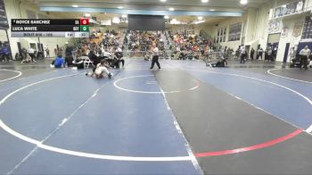 106 lbs Cons. Round 3 - Royce Sanchez, Santa Ana vs Luca White, Royal