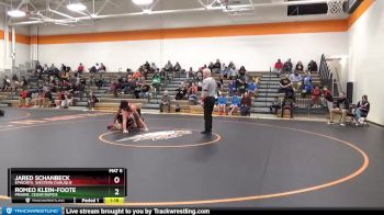 JV Boys-21 lbs Round 3 - Romeo Klein-Foote, Prairie, Cedar Rapids vs Jared Schanbeck, Epworth, Western Dubuque