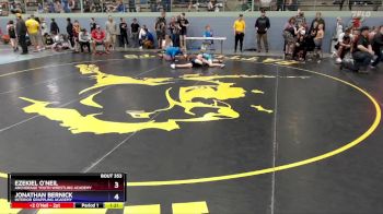 86 lbs Cons. Round 2 - Ezekiel O`Neil, Anchorage Youth Wrestling Academy vs Jonathan Bernick, Interior Grappling Academy