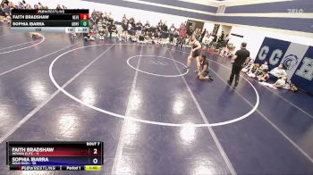 155 lbs Round 3 (6 Team) - Faith Bradshaw, Nevada Elite vs Sophia Ibarra, Gold Rush