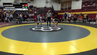 125 lbs Cons. Round 5 - Allison Hegg, Oakton HS vs Caitlin Rankin, Riverbend HS