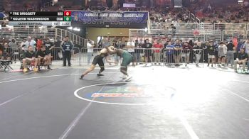 190 1A Quarterfinal - Tre Driggett, Merritt Island vs Koletin Washington, Chamberlain