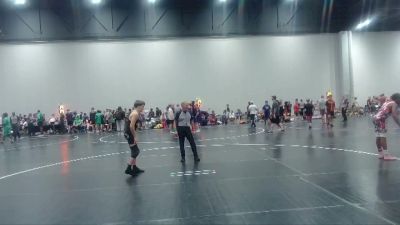 123 lbs Round 2 (8 Team) - Jonderious Williams, GA United Red vs Madox Haupert, Mat Clash