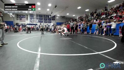 126 lbs Rr Rnd 1 - Brodee Bryan, Shelton Wrestling Academy vs Jordon Inman, Red Ryder Wrestling Club