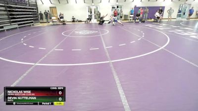 138 lbs Cons. Semi - Nicholas Wise, Viking Wrestling Club (IA) vs Devin Nuttelman, NWTC