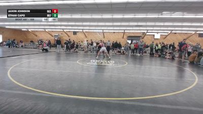 189 lbs Semifinal - Jaxon Johnson, Hazleton vs Ethan Capo, Milford