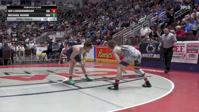 152 lbs Semifinal - Ian Longenberger, Boiling Springs vs Michael Ruane, Franklin Regional