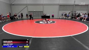 105 lbs Semis & 1st Wrestleback (8 Team) - Alicia Reyes, North Carolina vs Baillee Cash, Missouri Red