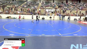 52 lbs Quarterfinal - Wyatt Malmberg, Georgia vs Reid Aultman, South Georgia Athletic Club