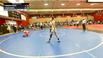 115 lbs Cons. Round 5 - Adam Rezeik, Livermore vs Reshad Ahmadi, James Logan