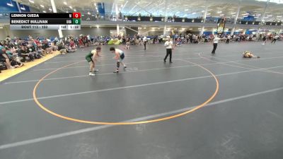 150 lbs Champ. Round 1 - Lennon Ojeda, Unattached vs Benedict Sullivan, Unattached