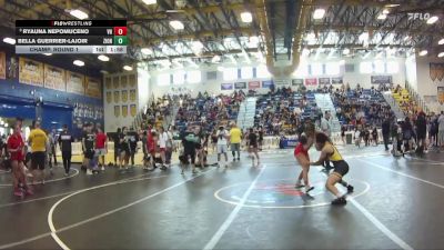 135 lbs Champ. Round 1 - Ryauna Nepomuceno, Viera Hammers vs Bella Guerrier-Lajoir, Lake City Wrestling Club