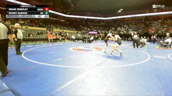 138 Class 3 lbs Cons. Semi - Drake Brinkley, Hannibal vs Rowdy Narron, St. Michael The Archangel