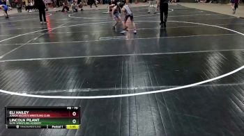 70 lbs Cons. Round 2 - Eli Hailey, Junior Rockets Wrestling Club vs Lincoln Pilant, Elite Wrestling Academy