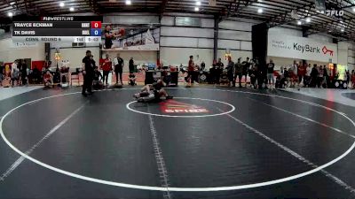 61 kg Cons. Round 6 - Trayce Eckman, Knights RTC vs TK Davis, Bulldog Elite