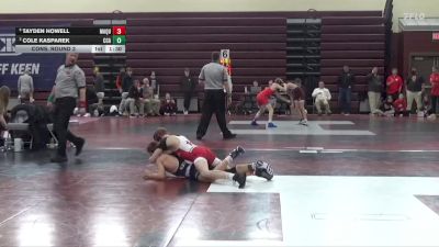 113 lbs Cons. Round 3 - Tayden Howell, Maquoketa vs Cole Kasparek, Clear Creek-Amana