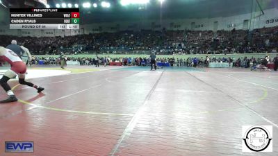 105 lbs Round Of 64 - Caden Ryals, Fort Gibson Youth Wrestling vs Hunter Villines, Weatherford