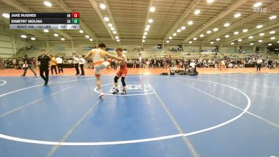 152 lbs Consolation - Jake Hughes, OH vs Dimetry Molina, CA