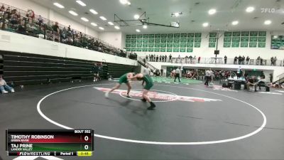 175 lbs Cons. Round 4 - Taj Prine, Lander Valley vs Timothy Robinson, Green River