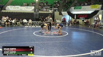 108 lbs Semifinals (16 Team) - Wyatt Chavez, Mountain Brook vs Dylan Yarema, Pike Road School