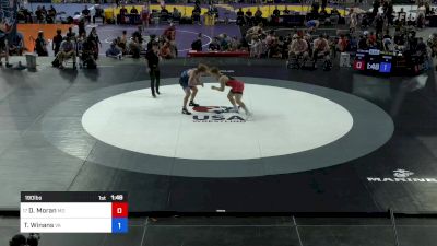 190 lbs Rnd Of 64 - Deacon Moran, MO vs Townsend Winans, VA