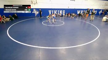 68 lbs Round 3 - Blakelee Turner, Stallions Wrestling vs Reagan Elton, Payson Lion Wrestling Club
