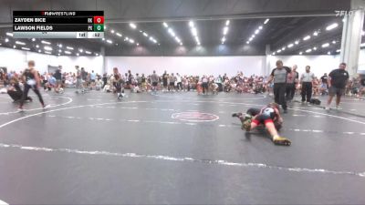 64 lbs Round 6 (8 Team) - Zayden Bice, Rising Kingz vs Lawson Fields, Project X