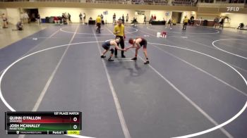 145B 1st Place Match - Quinn O`Fallon, Shakopee vs Josh McAnally, Minnetonka