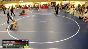 70 lbs Champ. Round 1 - Mason Olsen, MN Elite Wrestling Club vs Bennett Mackey, Wayzata Youth Wrestling