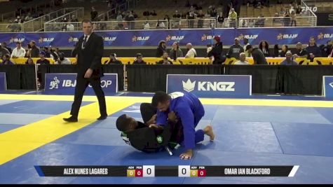 Omar Ian Blackford vs Alex Nunes Lagares 2026 Pan Jiu Jitsu IBJJF Championship