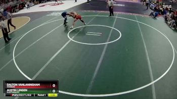 Quarterfinal - Dalton VanLaningham, Fairbury vs Austin Lingen, Plattsmouth