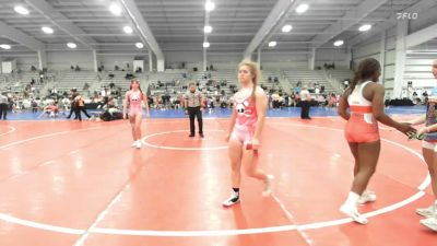 126 lbs Rr Rnd 3 - Ciara Ybarra, Slam Factory Pink - HSG vs Taylor Hunt, OBWC Superheros Rambeau - HSG
