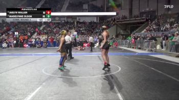165 lbs Cons. Round 3 - Jaelyn Waller, Red Devil vs Madelynne Olson, Hillsboro