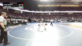 II-108 lbs Champ. Round 1 - Kenji Clark, Rye Country Day School vs Tuffy Griffith, Gouverneur