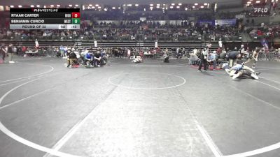 128 lbs Round Of 32 - Ryaan Carter, High Pace Wrestling Club vs Benjamin Curcio, West Deptford