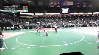 100 lbs Cons. Round 3 - Ryan Shannon, AUS1 vs Hassan Crutcher, WCC1