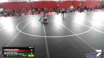 120 lbs Cons. Round 5 - Landon Blanton, Clipper Wrestling Club vs Remington Skic, Northern Exposure Wrestling Club