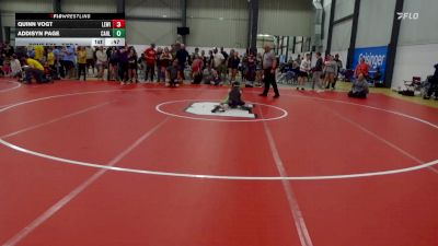 EXB 6 lbs Final - Quinn Vogt, Lewistown vs Addisyn Page, Carlisle